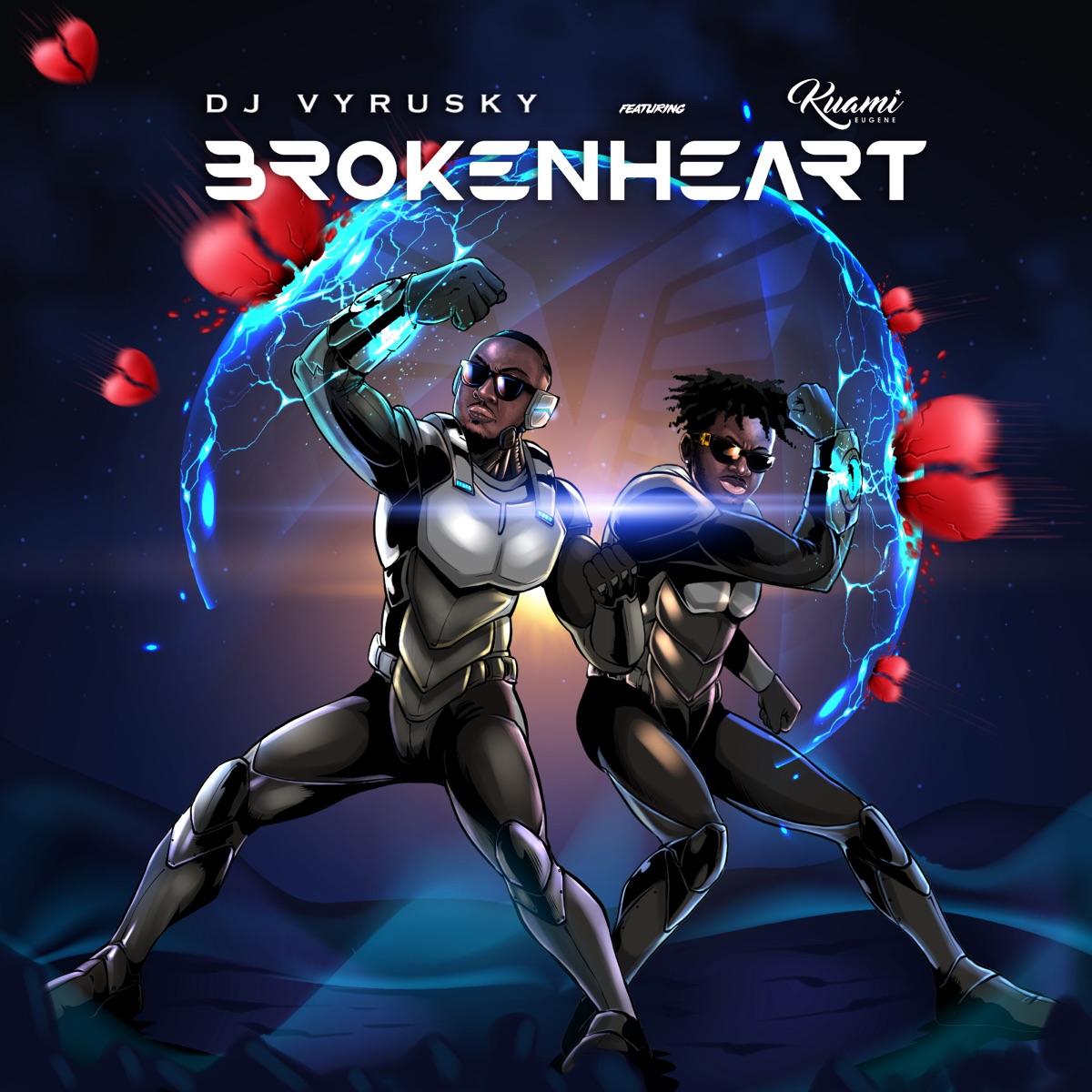 MP3: DJ Vyrusky Ft. Kuami Eugene – Broken Heart Latest Songs