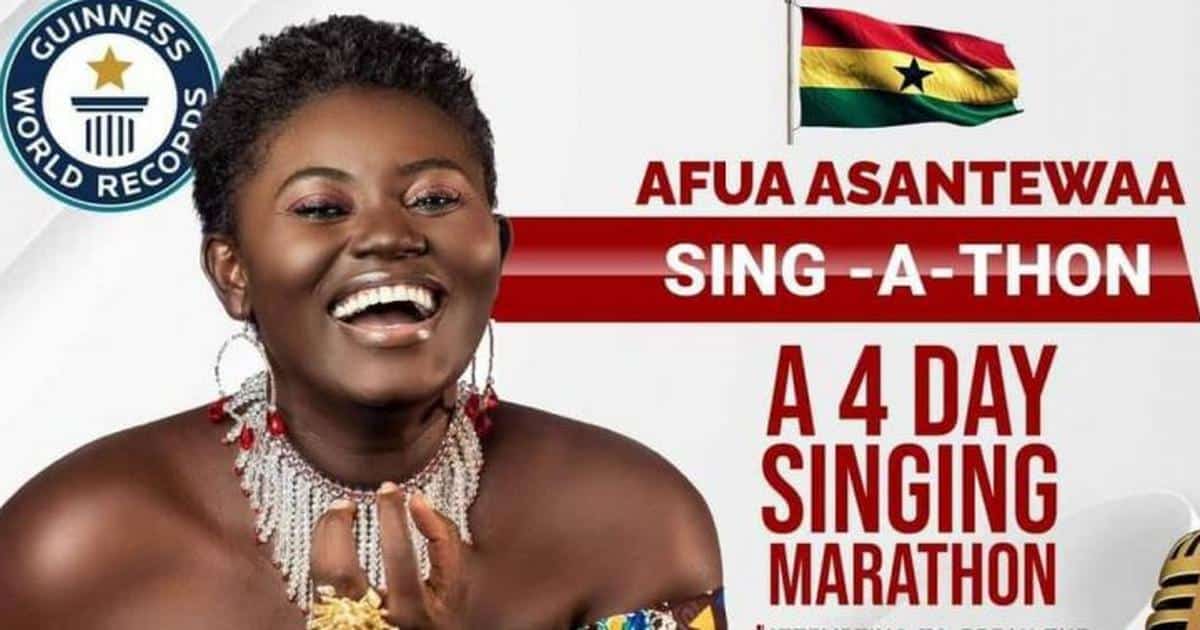 107 Hours And Counting: Ghanaian Media Personality Enters Day 4 Of GWR Sing-A-Thon Latest Songs